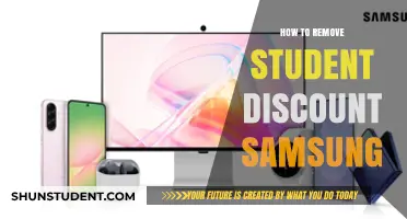 How to Remove Student Discount from Samsung Devices: A Step-by-Step Guide