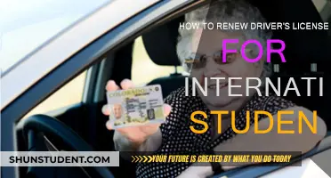 International Students: Renewing Your Driver's License