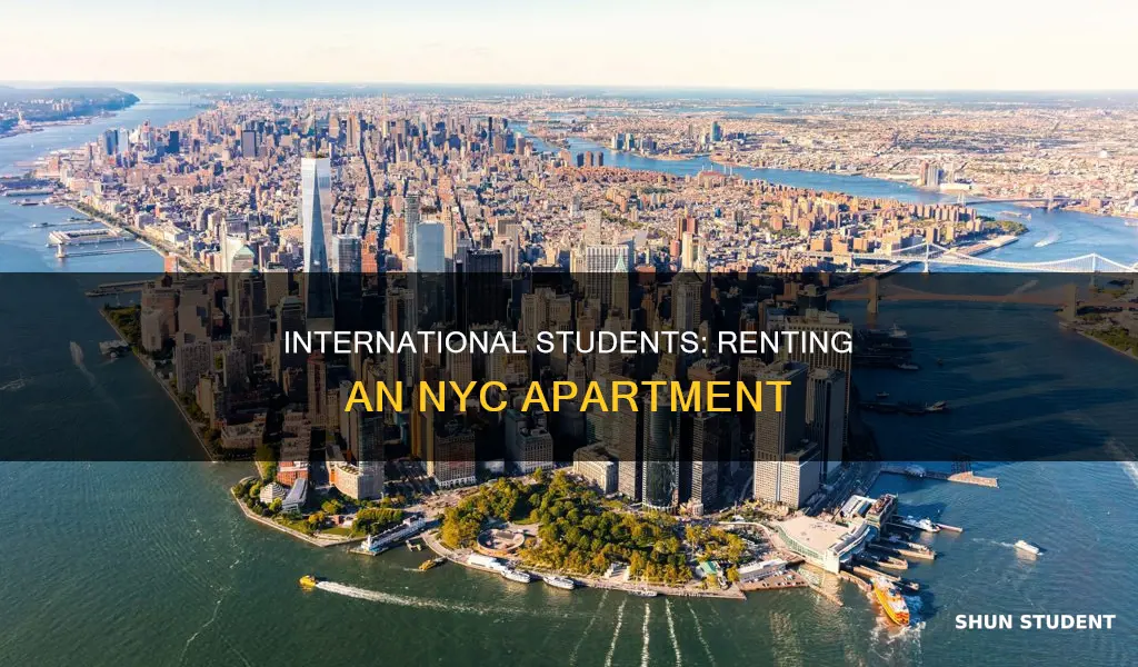 how to rent an aparment in nyc international student