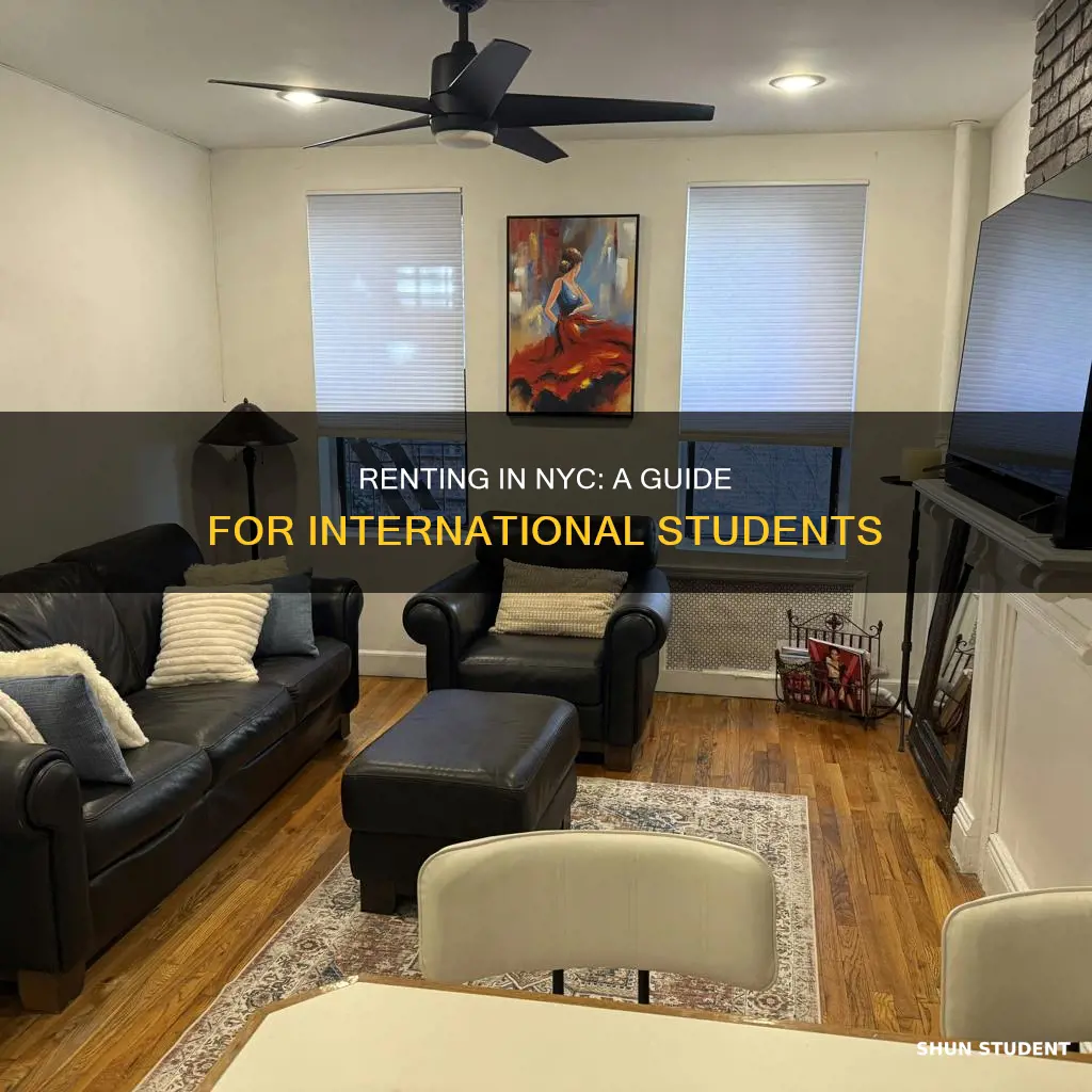 how to rent as an international student new york