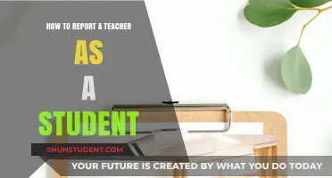 Reporting a Teacher: A Student's Guide to Addressing Concerns