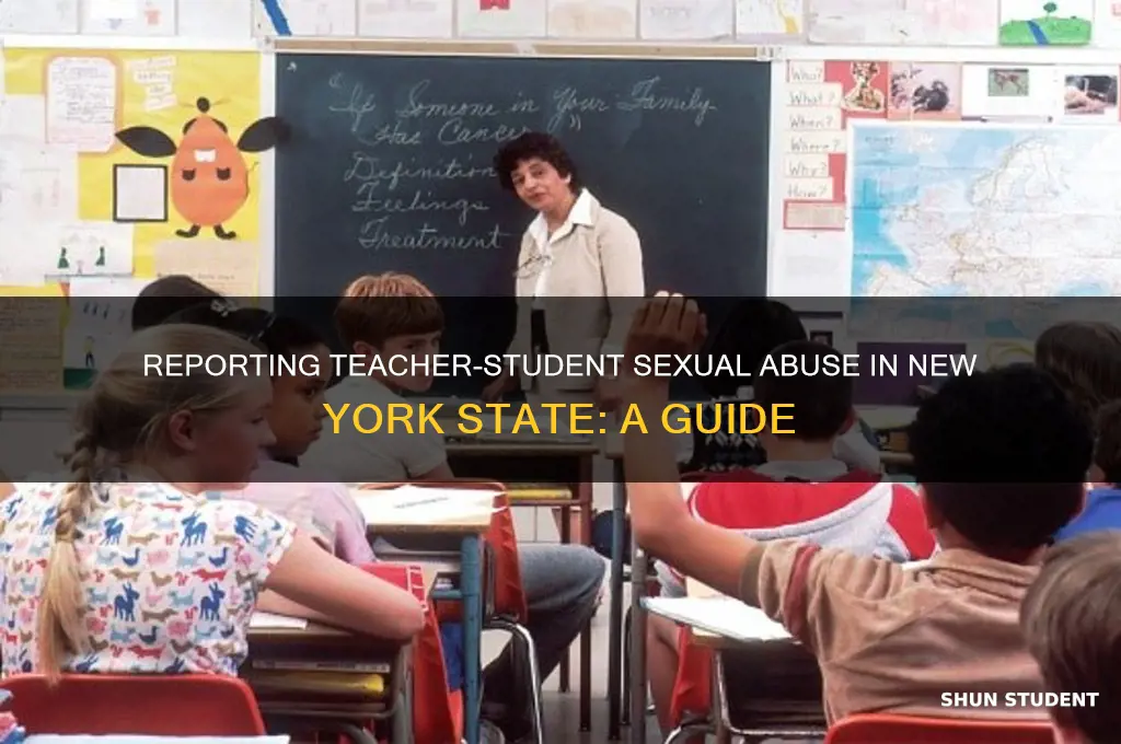 how to report teacher having sex with student nys