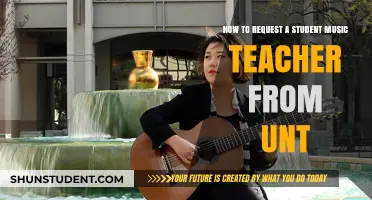 Steps to Secure a Student Music Teacher from UNT
