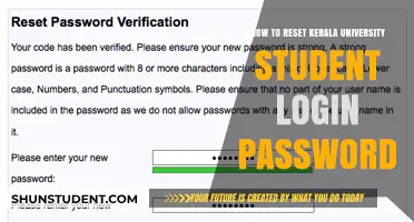 Resetting Your Kerala University Student Login Password: A Guide
