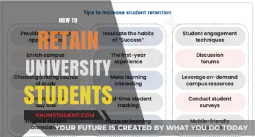 Retaining University Students: Strategies for Success and Higher Retention