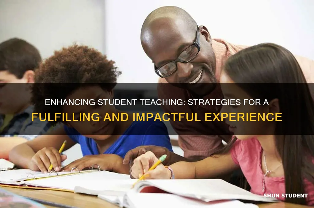 how to satisfy the student teaching experience