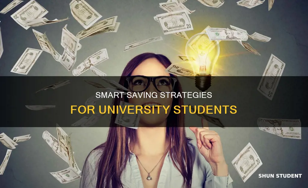 how to save money as a university student