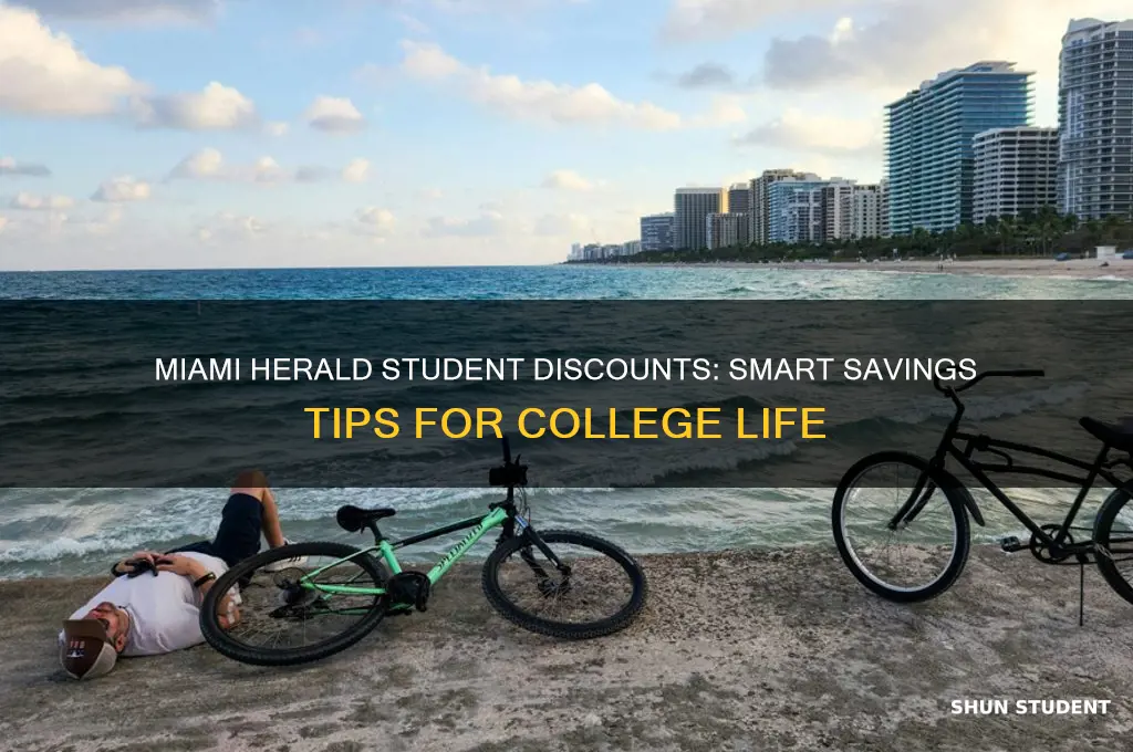 how to save with discounts for students miami herald