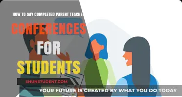 Mastering Post-Conference Communication: How to Say 'Completed Parent-Teacher Meetings' for Students