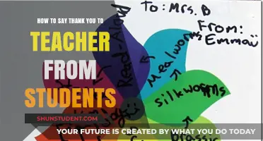 Expressing Gratitude: Creative Ways Students Can Thank Their Teachers