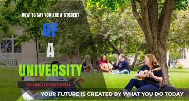 Proudly Declaring Your University Student Status