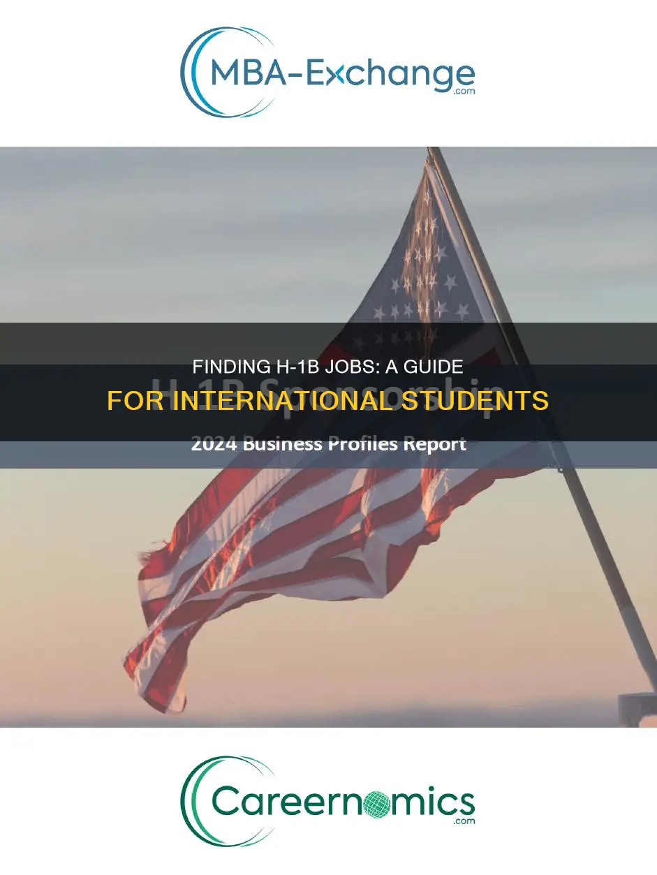 how to search h1b jobs for an international student