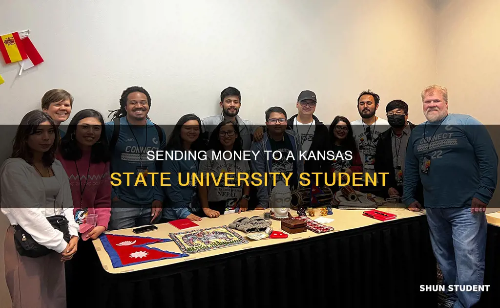 how to send money to kansas state university student