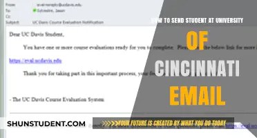 Sending Emails to University of Cincinnati Students: A Guide