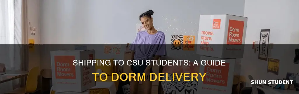 how to ship to colorado state university student in dorm