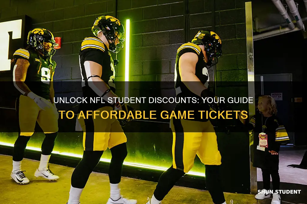 how to sign nfl ticket student discount