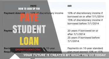 Step-by-Step Guide to Signing Up for PAYE Student Loan Repayment