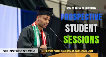 Speak at University Sessions: Engage Prospective Students