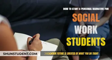 Crafting Your Story: A Guide for Social Work Students