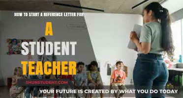 Crafting a Compelling Reference Letter for Aspiring Student Teachers