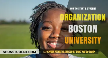Creating a Student Organization at Boston University: A Guide