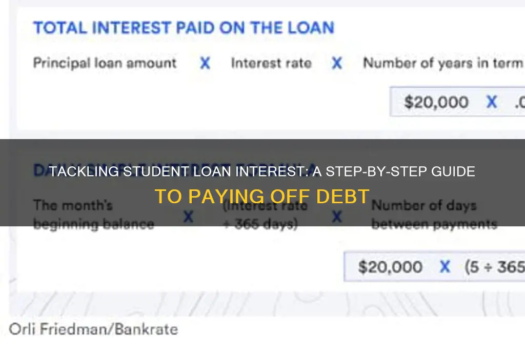 how to start pay off interest on student loans