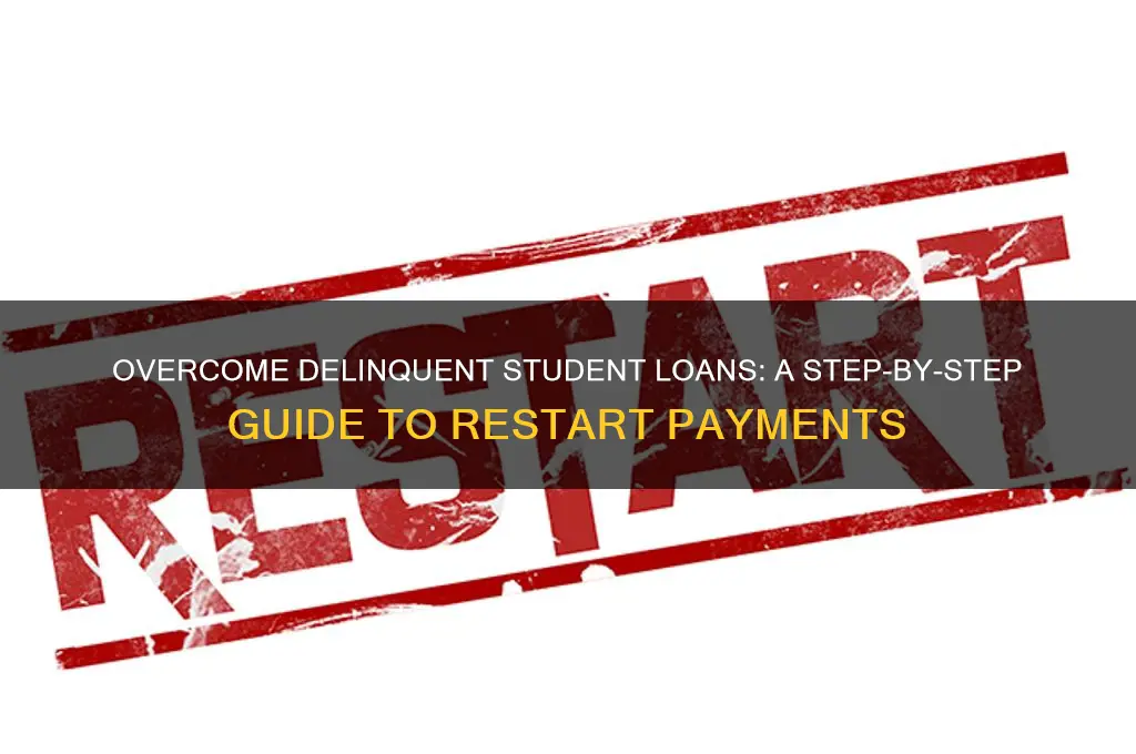how to start paying delinquent student loans