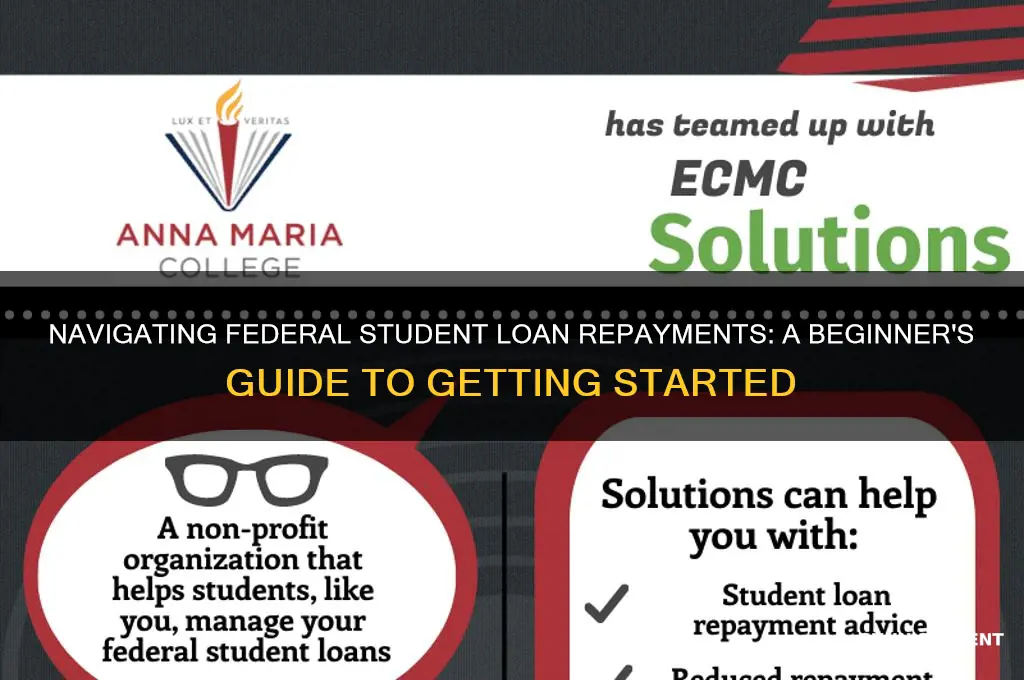 how to start paying federal student loans