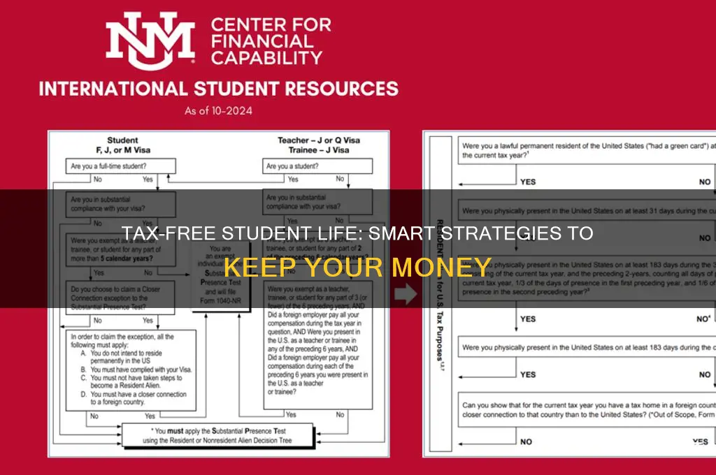 how to stop paying tax as a students