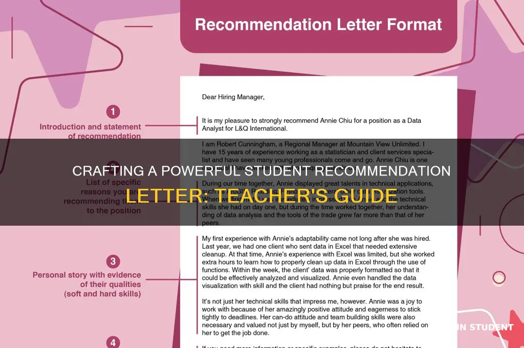 how to student letter of recommendation from teacher