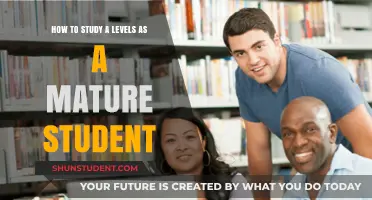 Unlocking A-Level Success: A Mature Student's Guide