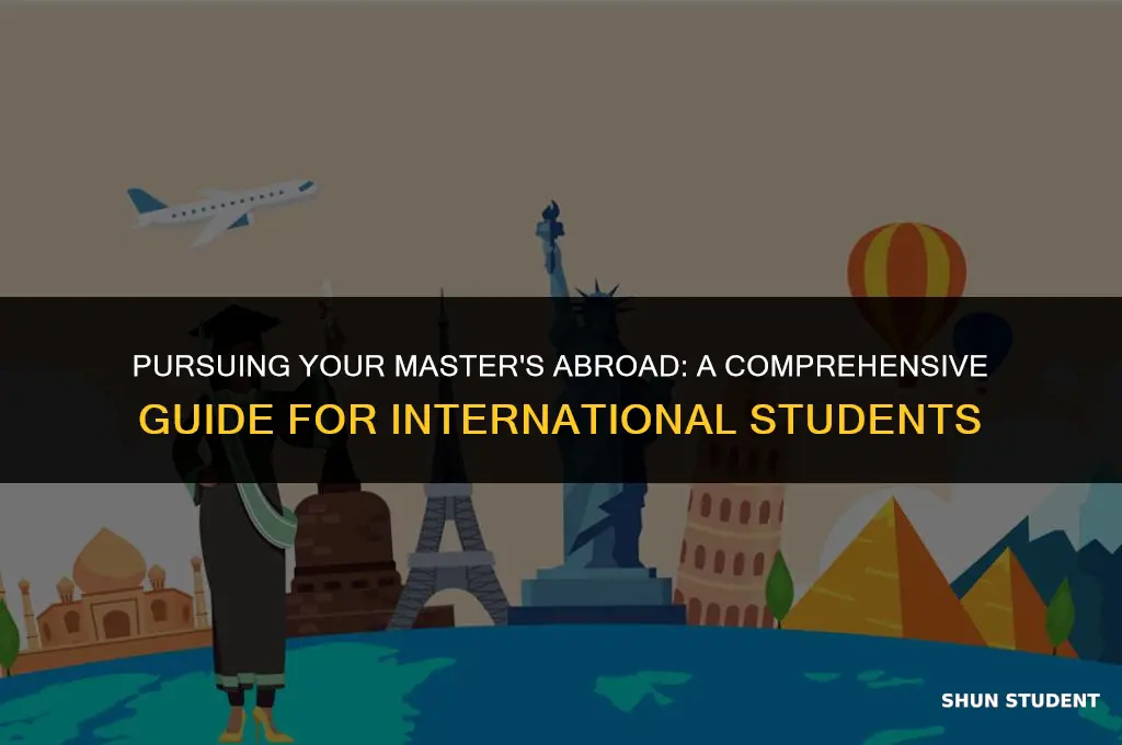 how to study abroad as a masters student
