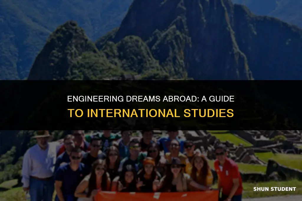 how to study abroad as an engineering student