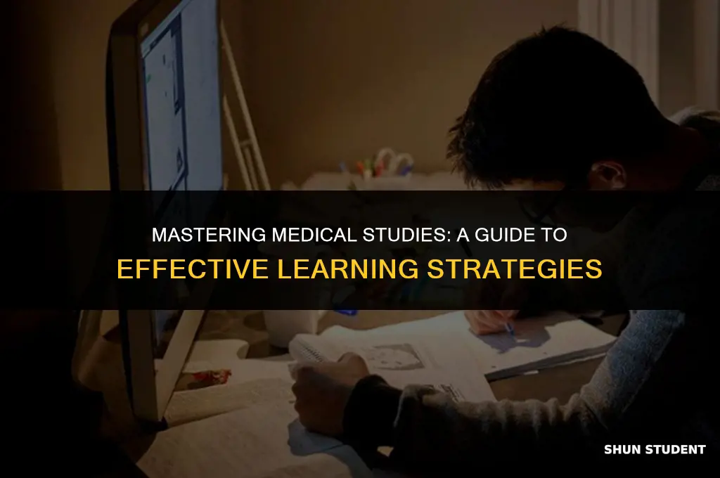 how to study as a med student