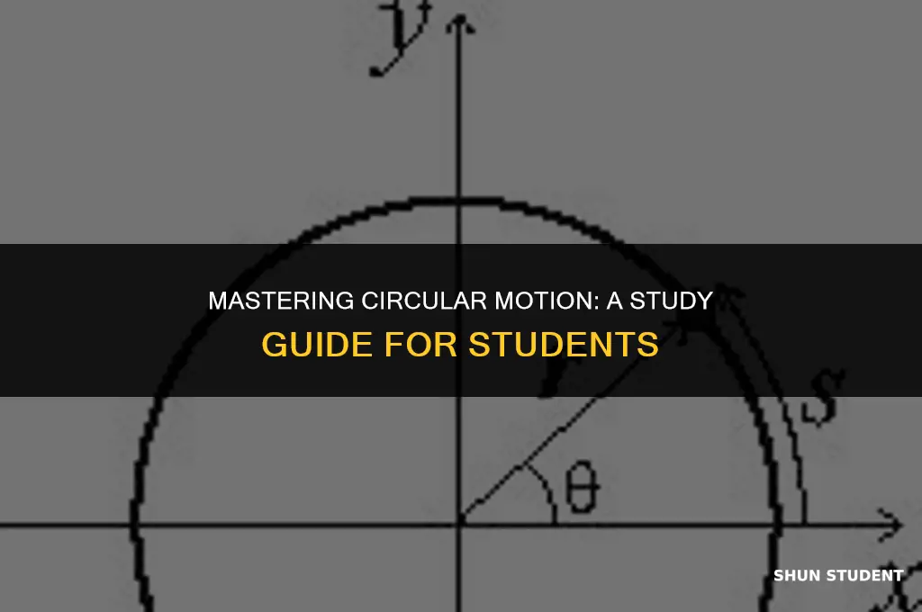 how to study circular motion two students