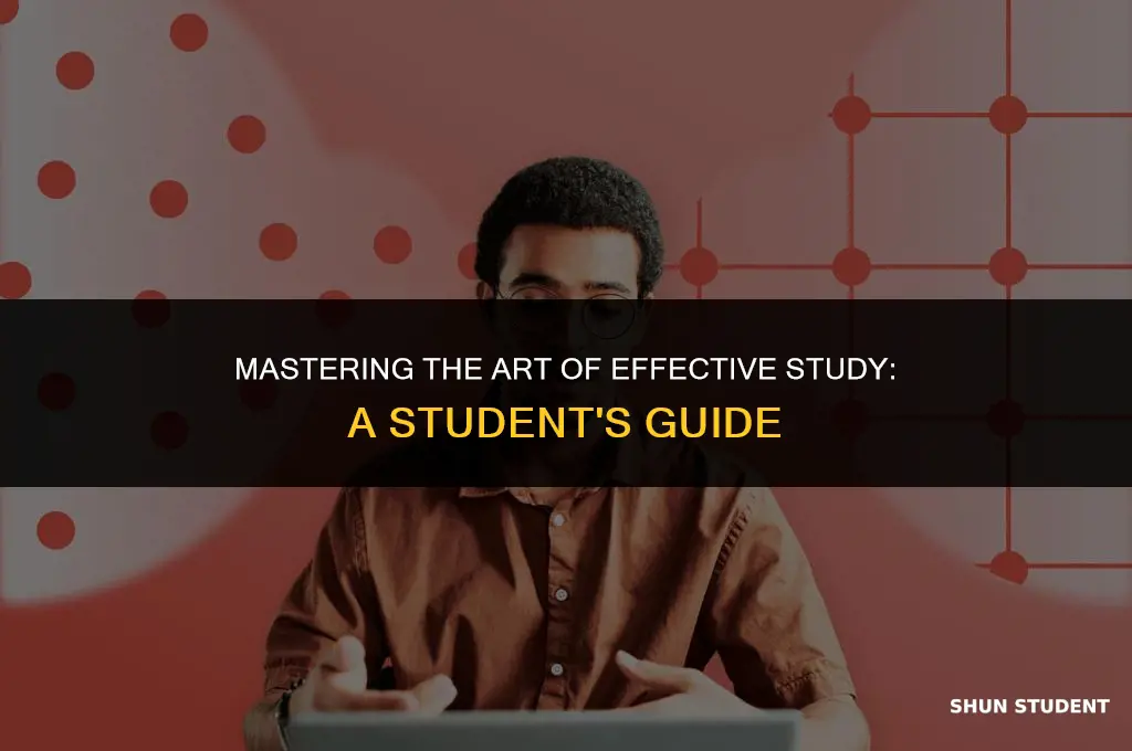 how to study effectively as a student