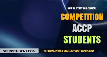 Mastering Clinical Competitions: A Study Guide for ACCP Students