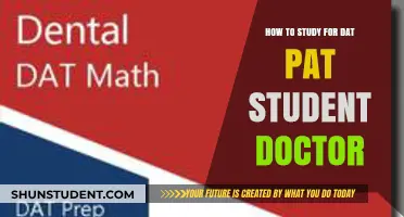 Mastering the DAT: A Student Doctor's Guide to Effective Study Strategies