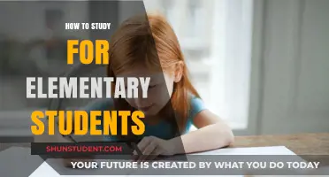Effective Study Strategies for Elementary Students: A Comprehensive Guide