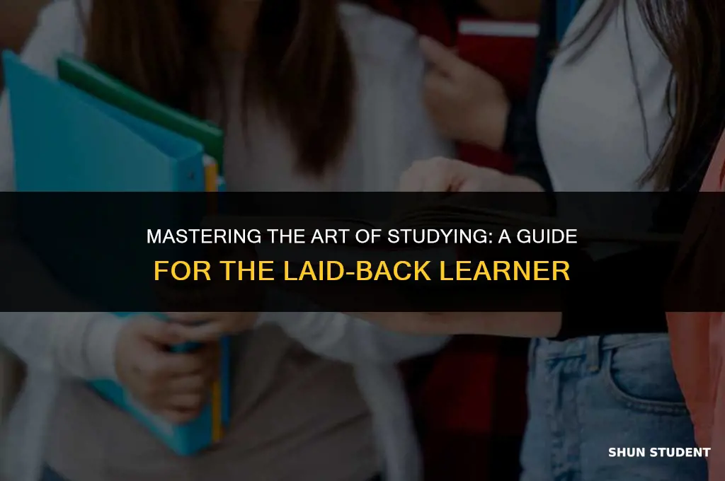how to study for lazy student