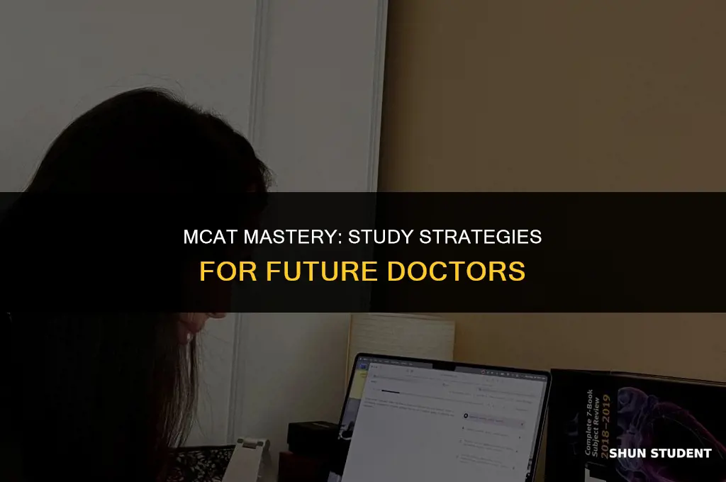 how to study for mcat student doctor network