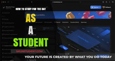 Mastering the DAT: A Student's Guide to Effective Study Strategies