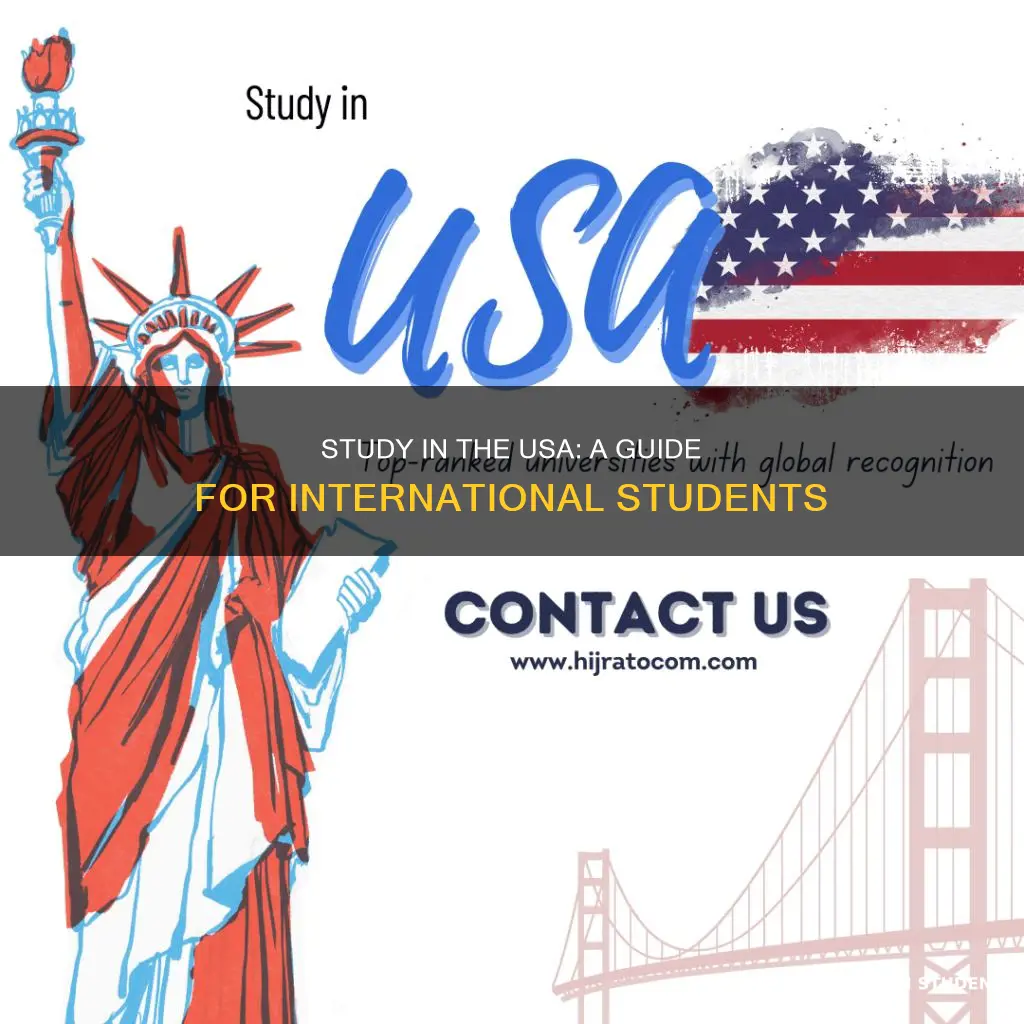 how to study in america as an international student
