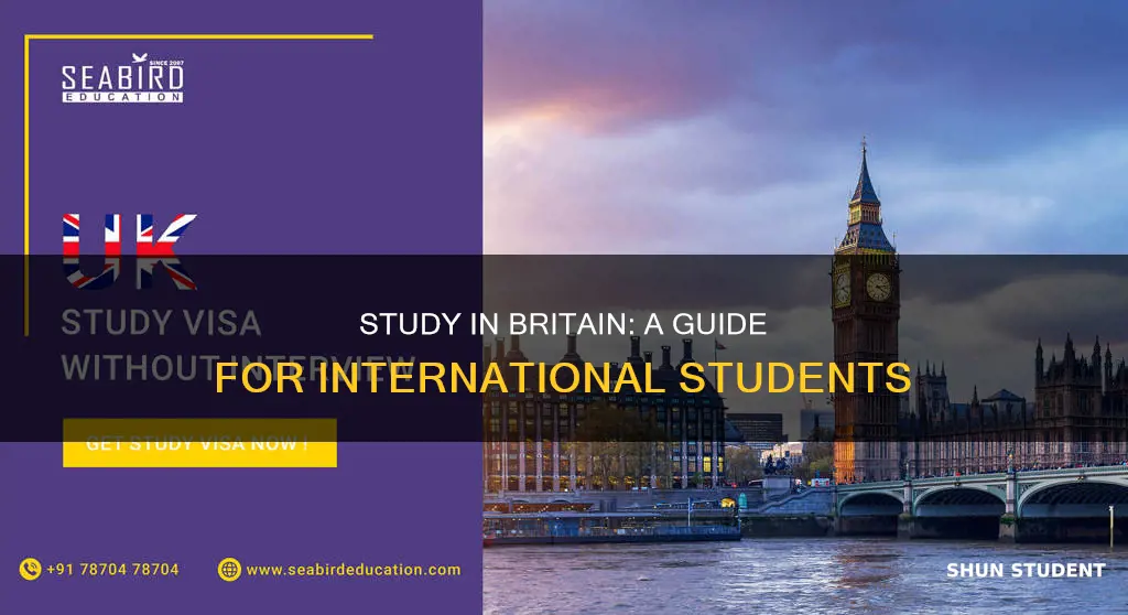 how to study in great britain as international students