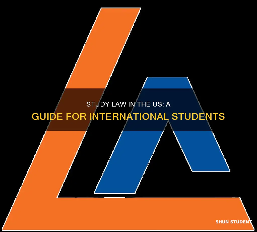 how to study law in us as an international student