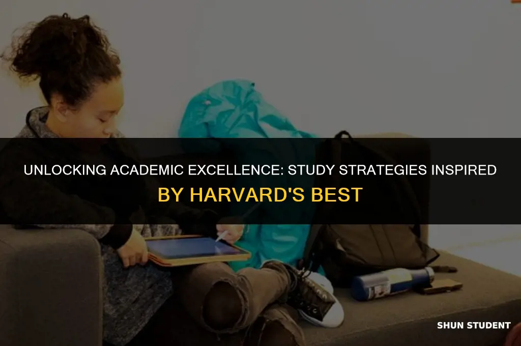 how to study like a harvard student chua