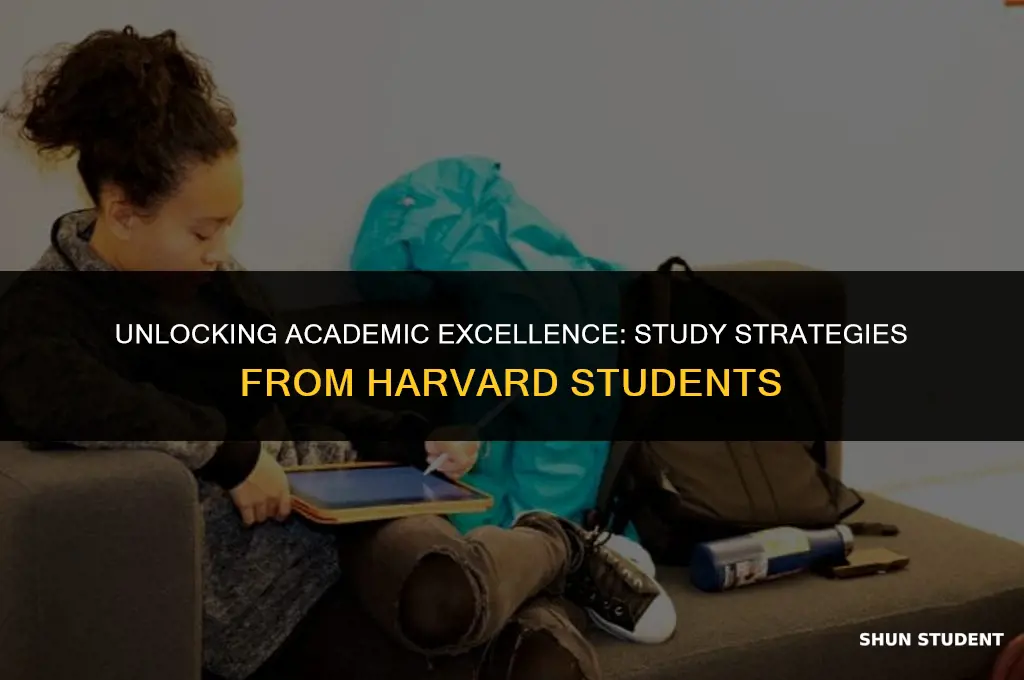 how to study like a harvard student