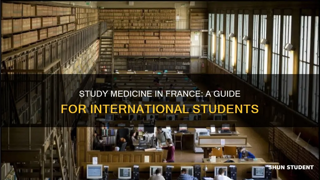 how to study medicine in france for international students