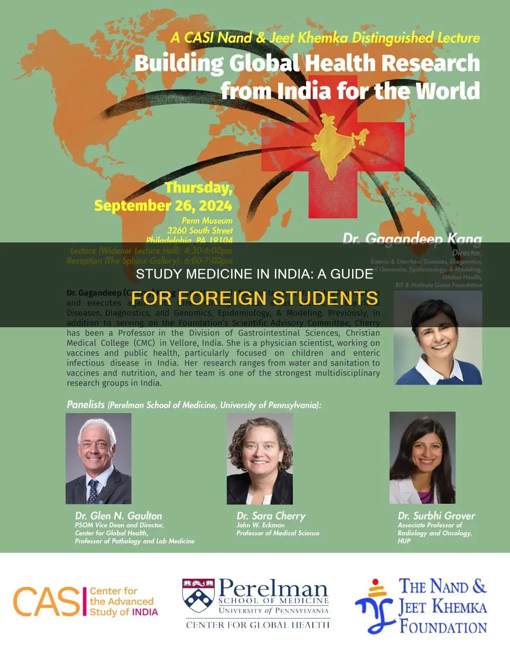 how to study medicine in india for international students