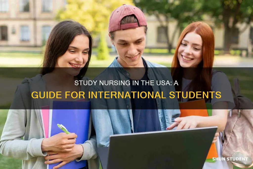 how to study nursing in usa as an international student